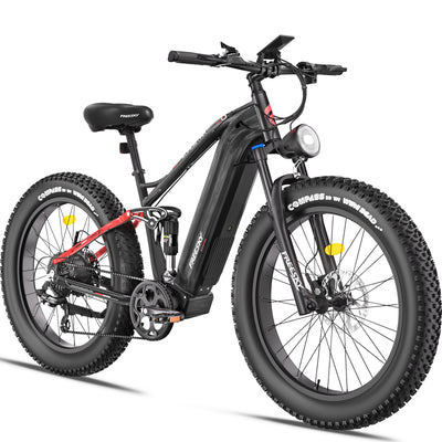 Top-rated-electric-bikes-48V-23AH-1000W-Motor-Dual-Suspension-M410
